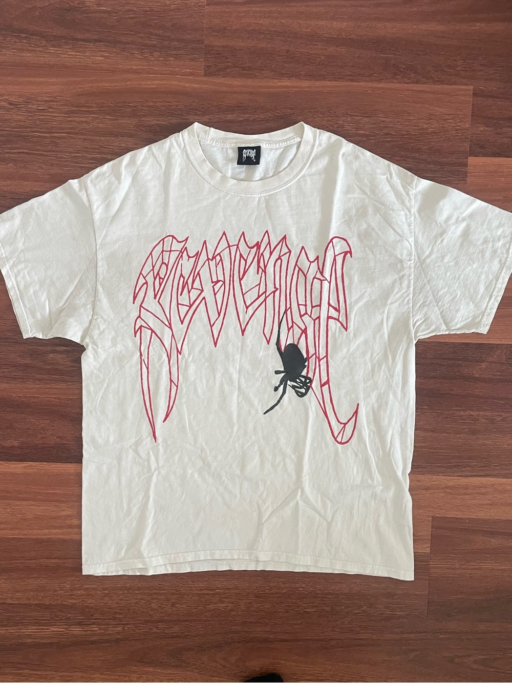 Revenge white t-shirt size XL